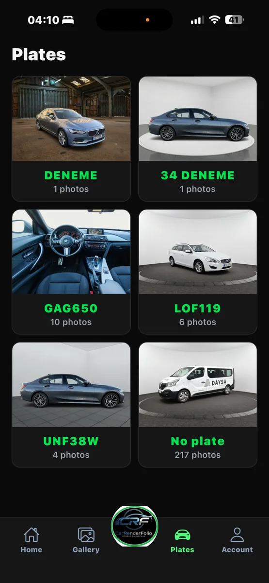 Carrenderfolio — Mobile App — 5