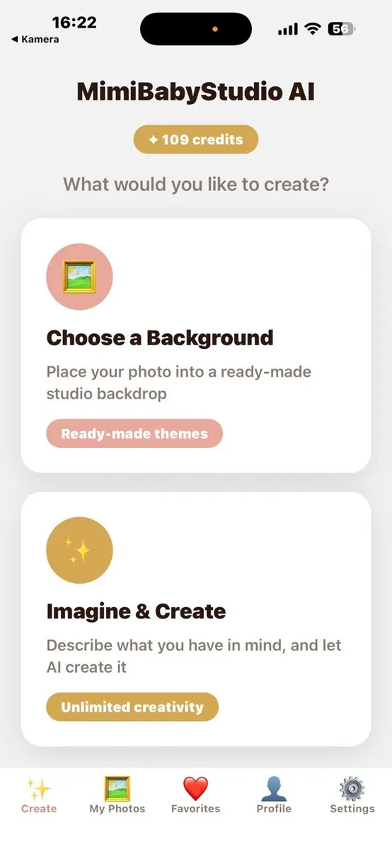 Mimibaby Studio — Mobile App — 2